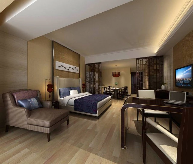 bedroom - modern style -9408 3D Model .c4d .max .obj .3ds .fbx .stl .blend 