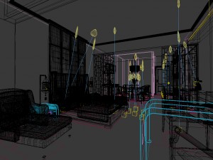 bedroom - modern style -9408 3D Model