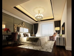 bedroom - modern style -9411 3D Model