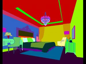 bedroom - modern style -9411 3D Model