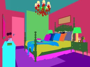 bedroom - modern style - 9418 3D Model