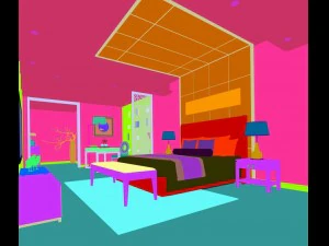 bedroom - modern style -9422 3D Model