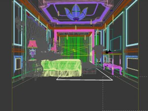 bedroom - modern style -9423 3D Model