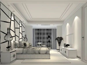 bedroom - modern style - 9430 3D Model