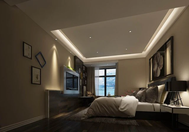 bedroom - contemporary - 9431 3D Model .c4d .max .obj .3ds .fbx .stl .blend 