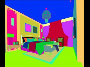 bedroom - contemporary - 9434 Model 3D