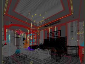 bedroom - modern style - 9436 3Dモデル