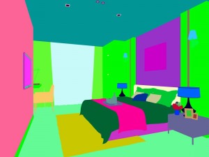 bedroom - modern style - 9438 3D Model