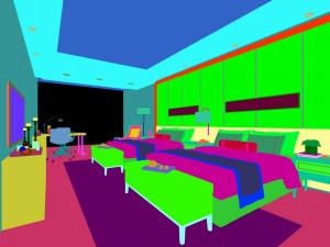 bedroom - modern style -9446 3D Модель