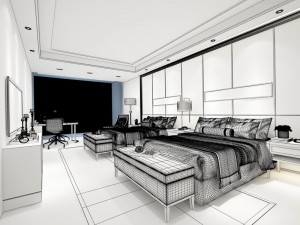 bedroom - modern style -9446 3D Модель