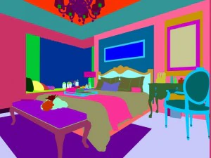 bedroom - modern style - 9448 3D Model