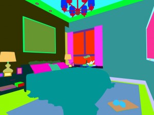 bedroom - modern style -9449 Model 3D