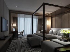 camera da letto - stile moderno -9450 Modello 3D