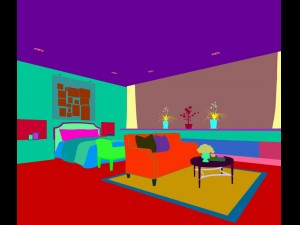 bedroom - modern style -9454 Model 3D