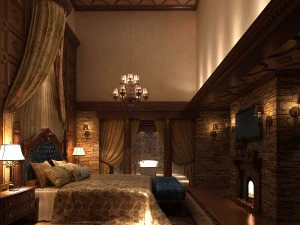 bedroom - chinese style -9404 3D Model