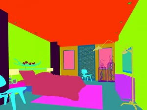 bedroom - chinese style -9406 3D Model