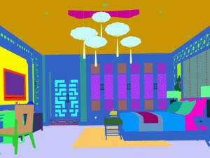 bedroom - chinese style -9414 Modèle 3D