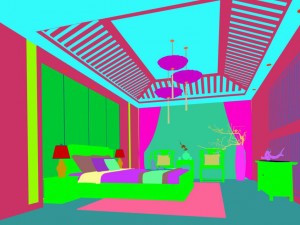 bedroom - chinese style -9419 Modèle 3D