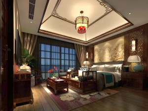 bedroom - chinese style -9424 3D Model