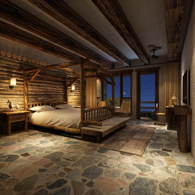 bedroom - chinese style-9425 3D 모델 .c4d .max .obj .3ds .fbx .stl .blend 