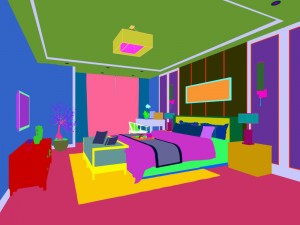 bedroom - chinese style -9429 3D Model