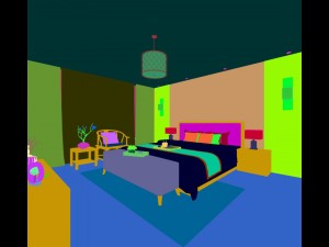 bedroom - chinese style-9430 3D 모델