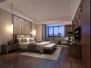 bedroom - chinese style-9431 3D Model