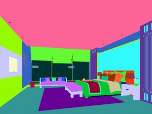 bedroom - chinese style-9433 3D Model