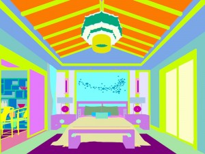 bedroom - chinese style-9436 3D 모델