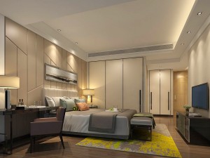 bedroom - chinese style -9438 3D Model