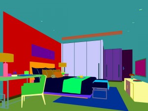 bedroom - chinese style -9438 3D-Modell