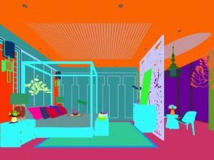 bedroom - chinese style -9440 3D-Modell