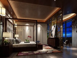 bedroom - chinese style -9440 3D-Modell