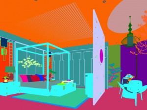 bedroom - chinese style -9440 3D-Modell