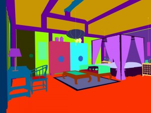 bedroom - chinese style -9443 3D Model