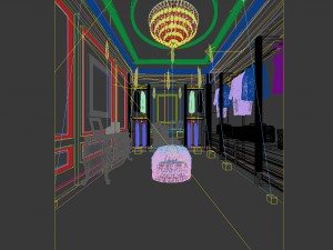 cloakroom 1217 3D 模型