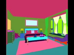 beautifully stylish and luxurious bedrooms 07 3D Model