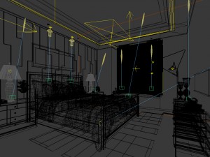 beautifully stylish and luxurious bedrooms 09 3D Model