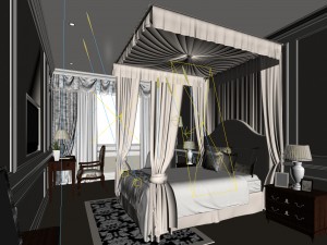 beautifully stylish and luxurious bedrooms 16 3D-Modell