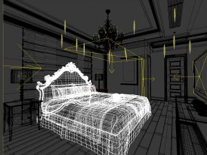 beautifully stylish and luxurious bedrooms 18 3D Model