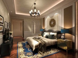 beautifully stylish and luxurious bedrooms 19 3D Model
