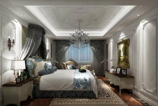 beautifully stylish and luxurious bedrooms 20 3D Model .c4d .max .obj .3ds .fbx .stl .blend 
