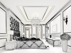 beautifully stylish and luxurious bedrooms 25 3D Model