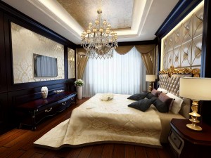 beautifully stylish and luxurious bedrooms 25 3D Model