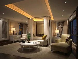 красиво, стильные и роскошные спальни 26 3D Модель