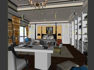 beautifully stylish and luxurious bedrooms 36 3D Model