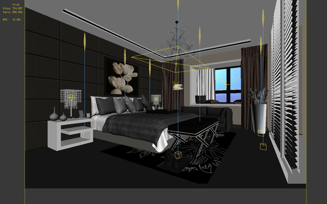 Beautifully Stylish And Luxurious Bedrooms 41 3d Models In Bedroom 3dexport 7274