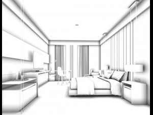 beautifully stylish and luxurious bedrooms 42 3D 모델