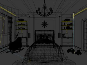 beautifully stylish and luxurious bedrooms 43 3D Model