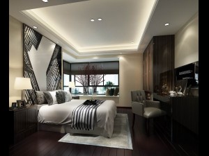 beautifully stylish and luxurious bedrooms 45 3D Model